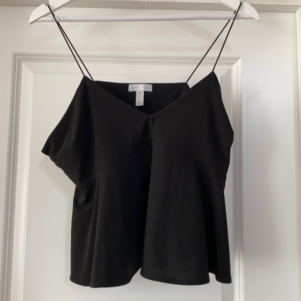 Women’s black tank